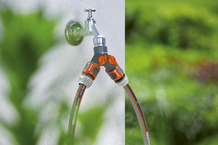 Cút nối vòi đôi Gardena 00938-20