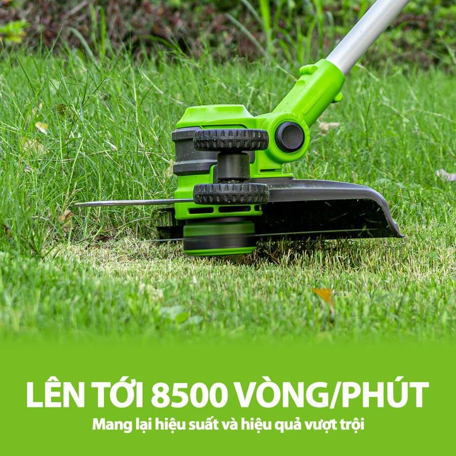 Máy Cắt Cỏ 2 trong 1 dùng Pin Greenworks 24V (30cm)- G24LT30MK2 (5)