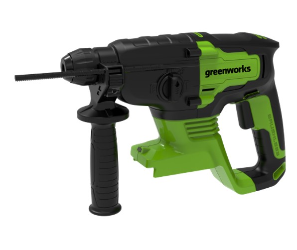 Máy khoan búa dùng pin 24V Greenworks