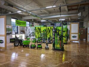 showrooom Greenworks protrek