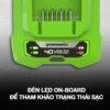 Bộ sạc Pin Greenworks 40V-2A - G40C (8)