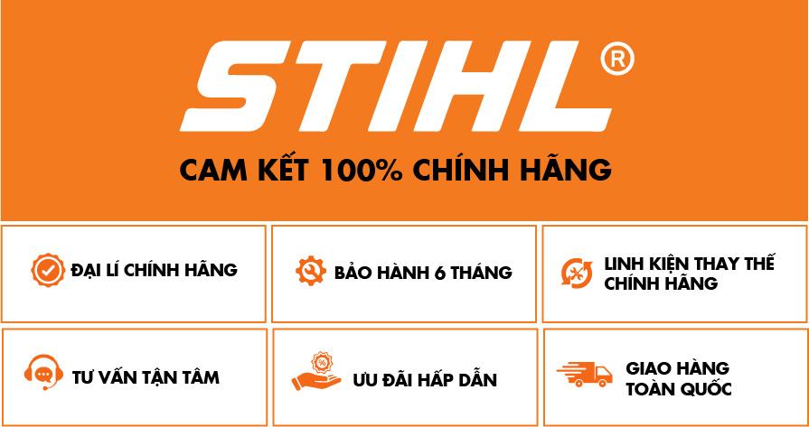 các cam kết lợi ích cho khách hàng khi mua sản phẩm STIHL chính hãng tại Protrek